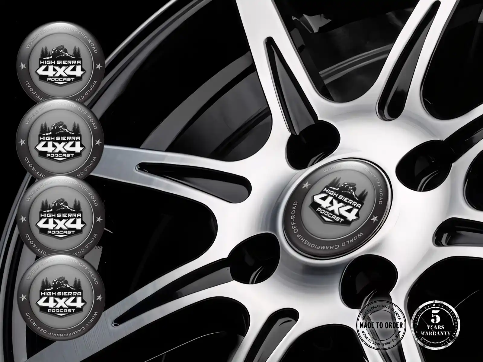 Wheel Emblems Style Drift Vector